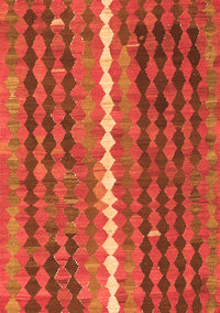 Oriental Orange Traditional Rug, con793org