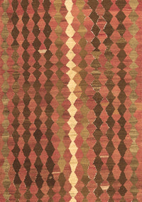 Oriental Brown Traditional Rug, con793brn