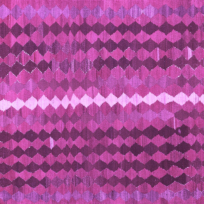 Square Machine Washable Oriental Purple Traditional Area Rugs, wshcon793pur