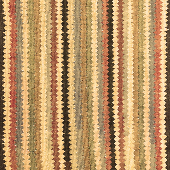 Machine Washable Southwestern Brown Country Rug, wshcon794brn
