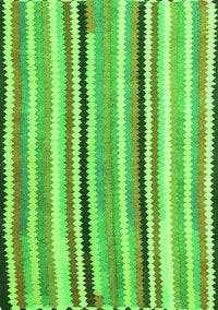 Southwestern Green Country Rug, con794grn