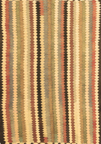 Southwestern Brown Country Rug, con794brn