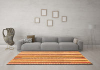 Machine Washable Southwestern Orange Country Rug, wshcon794org