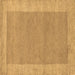 Square Abstract Brown Contemporary Rug, con795brn