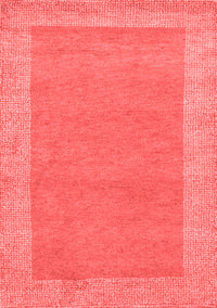 Abstract Red Contemporary Rug, con795red