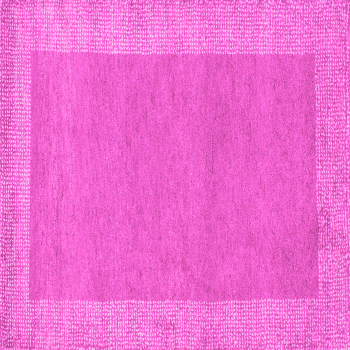 Square Machine Washable Abstract Pink Contemporary Rug, wshcon795pnk