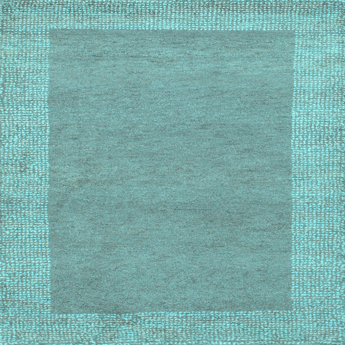 Square Machine Washable Abstract Light Blue Contemporary Rug, wshcon795lblu