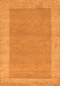 Abstract Orange Contemporary Rug, con795org