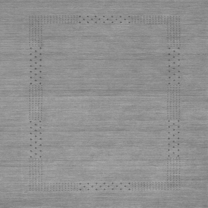 Serging Thickness of Abstract Gray Contemporary Rug, con796gry