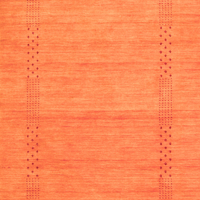 Abstract Orange Contemporary Rug, con796org