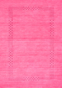 Abstract Pink Contemporary Rug, con796pnk