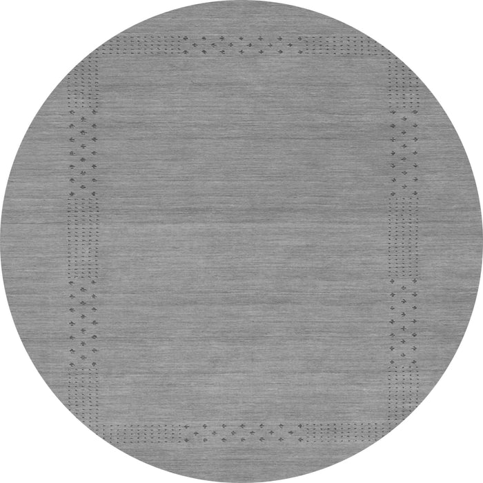 Square Abstract Gray Contemporary Rug, con796gry