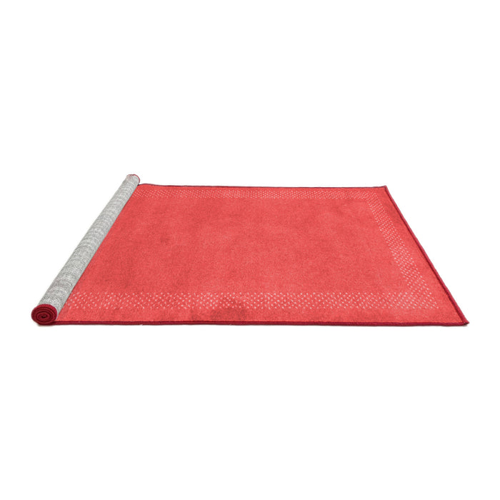 Contemporary Red Washable Rugs