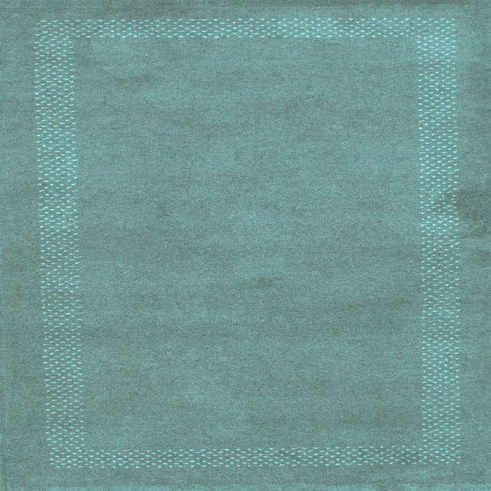 Square Machine Washable Abstract Light Blue Contemporary Rug, wshcon797lblu