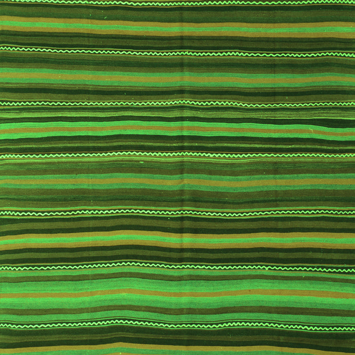 Southwestern Green Country Rug, con798grn