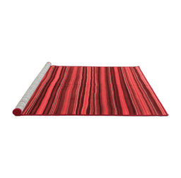 Country Red Washable Rugs