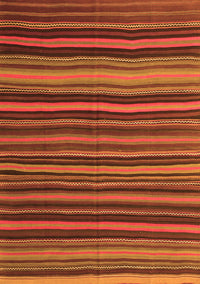 Southwestern Orange Country Rug, con798org