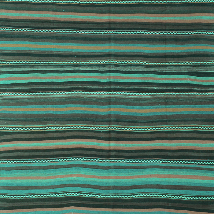Southwestern Turquoise Country Rug, con798turq