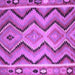 Square Southwestern Purple Country Rug, con799pur