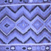 Square Southwestern Blue Country Rug, con799blu