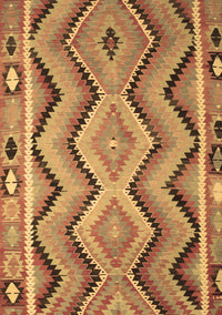 Southwestern Brown Country Rug, con799brn