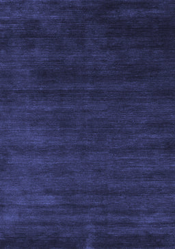 Abstract Blue Contemporary Rug, con79blu