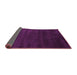 Sideview of Abstract Pink Contemporary Rug, con79pnk