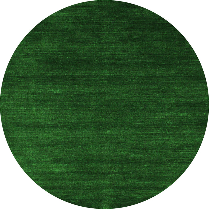 Square Abstract Green Contemporary Rug, con79grn