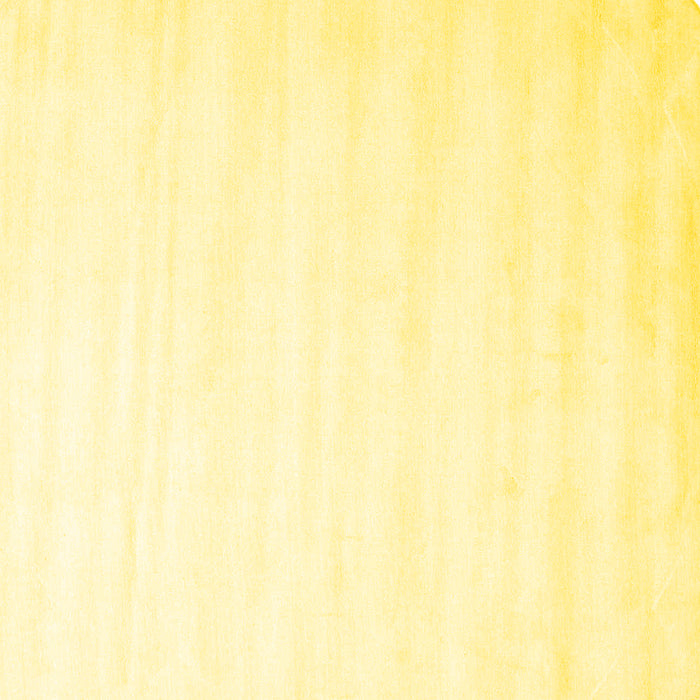 Square Machine Washable Solid Yellow Modern Rug, wshcon7yw