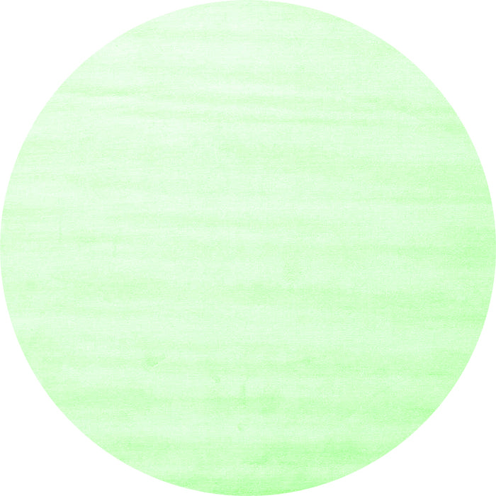 Square Solid Green Modern Rug, con7grn