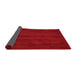 Thickness of Contemporary Red Modern Rug, con8