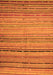Serging Thickness of Machine Washable Southwestern Orange Country Area Rugs, wshcon800org