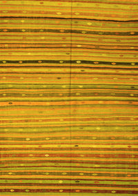 Southwestern Yellow Country Rug, con800yw