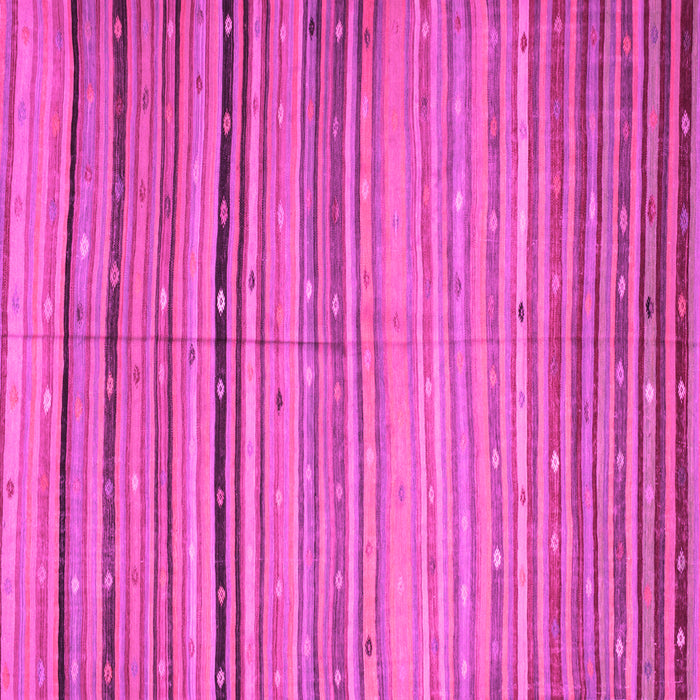 Square Machine Washable Southwestern Pink Country Rug, wshcon800pnk