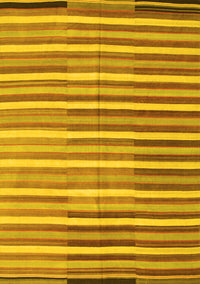 Southwestern Yellow Country Rug, con801yw