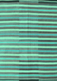 Southwestern Turquoise Country Rug, con801turq