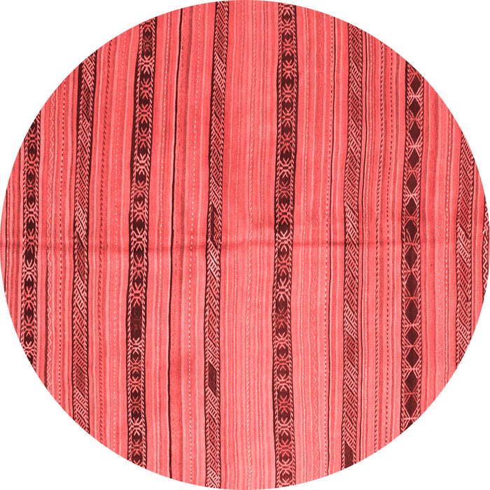 Machine Washable Southwestern Red Country Rug, wshcon802red