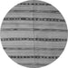 Machine Washable Southwestern Gray Country Rug, wshcon802gry