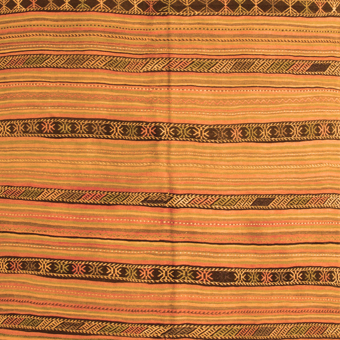 Serging Thickness of Machine Washable Southwestern Orange Country Area Rugs, wshcon802org