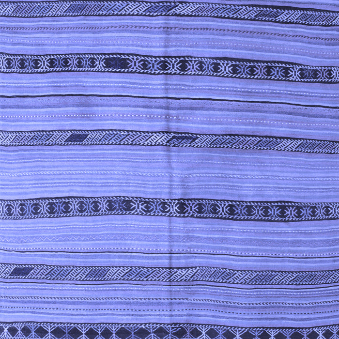 Southwestern Blue Country Rug, con802blu