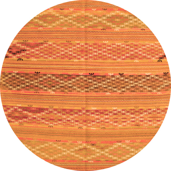 Machine Washable Southwestern Orange Country Area Rugs, wshcon803org