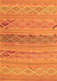 Southwestern Orange Country Rug, con803org