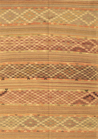 Southwestern Brown Country Rug, con803brn