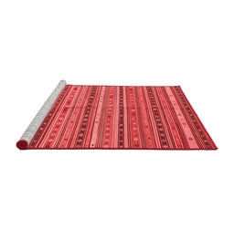 Country Red Washable Rugs