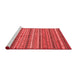 Country Red Washable Rugs