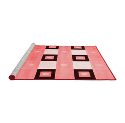 Modern Red Washable Rugs