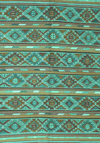 Oriental Turquoise Traditional Rug, con806turq