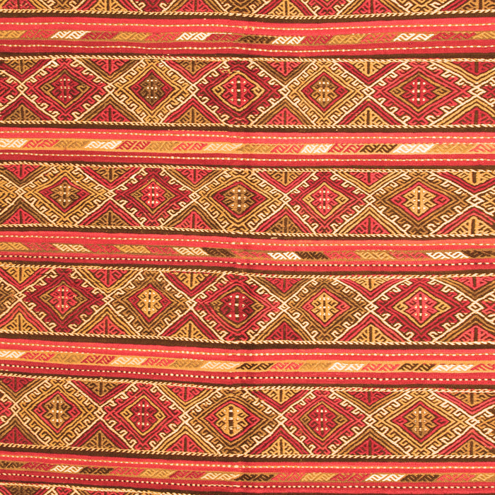 Oriental Orange Traditional Rug, con806org