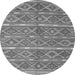 Machine Washable Oriental Gray Traditional Rug, wshcon806gry