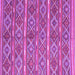 Square Oriental Purple Traditional Rug, con806pur